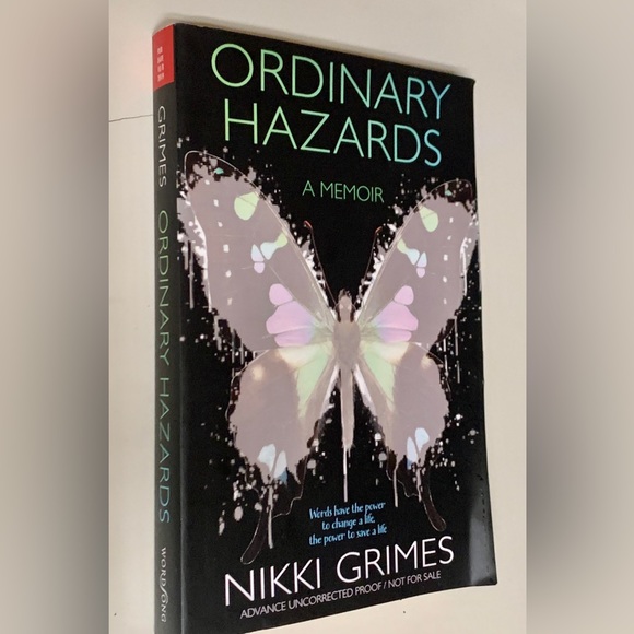 ORDINARY HAZARDS A Memoir by Nikki Grimes Advance Uncorrected Proof Paperback - Picture 6 of 6